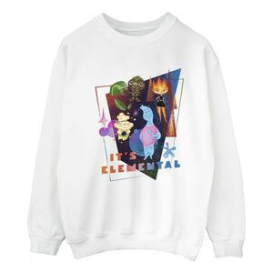 Elemental Mens It�'s Elemental Sweatshirt / White